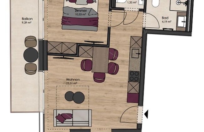 FP Appartements by we rent - Foto 48