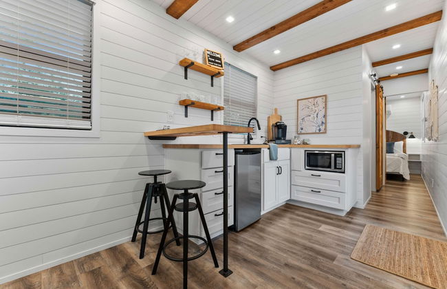 Pecan Grove Container Tiny Home Country Setting 12 min to Baylor Magnolia - Foto 22