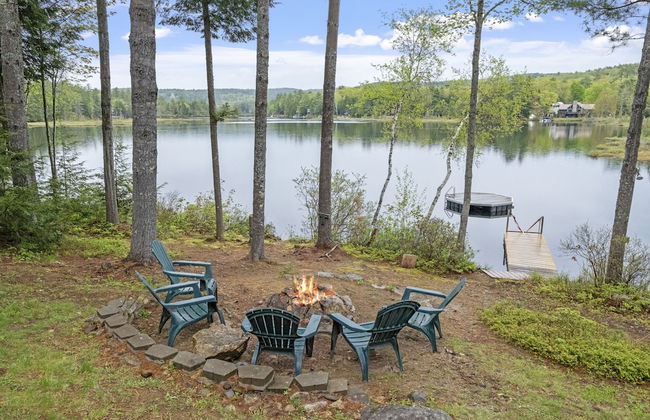 Private Lakefront - Luxury Log House - Foto 5