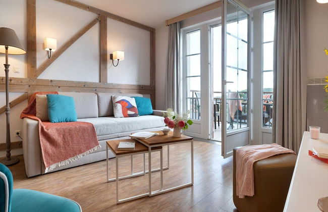 Apartment in Residence & Spa With Common Pool and Sauna, Houlgate - Foto 9